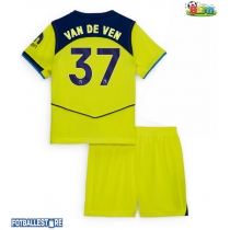 Tottenham Hotspur Micky van de Ven #37 Tredjedraktsett Barn 2025-26 Kortermet (+ Korte bukser)